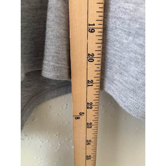 J.Crew Womens Gray Tie-Front Cardigan Sweater Snap Button L - Picture 10 of 12